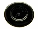 Mechanical Components - 07007480 Burner Cap Semi Def3>econ Black [Candy Hoover]