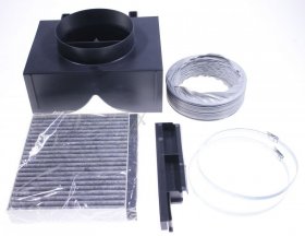 Carbon Filter - Dwz1dx1i4 17006589 Clean Air Standard Recirculation Kit [Bosch Siemens]