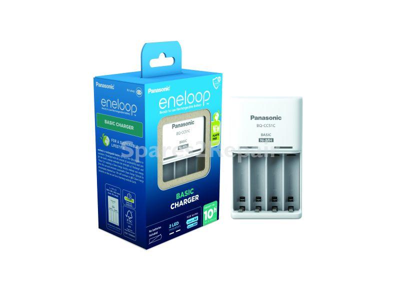 Battery Charger/discharger - Eneloop Basic Charger, Aa And Aaa (euro Plug)