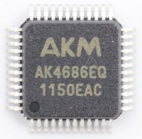 Samsung Various Ics - 1205-004095 Ic Codec Ak4686eq Lqfp 48p 9 0x9 0x1 7mm
