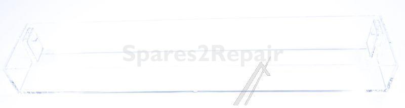 Refrigerator - Freezer Door Shelf - 4055739116 Butter Compartment Grey 487x11 [Electrolux Aeg]