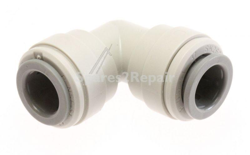 John Guest Hose Coupling For Drinking Water Systems 3/8" 9,5mm - Winkelverbinder 3 8" 9,5mm - PI0312S