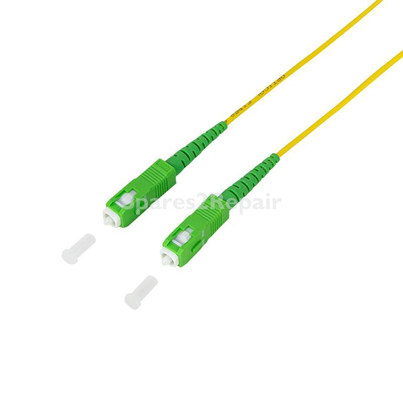 Logilink Optical Plug/optical Plug - Fibre Simplex Patch Cord, Os2 Sm G.657.a2, Sc-apc To Sc-apc, 5 M