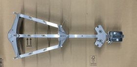 Sedea Double Clamp - Umreifung Einfach Galvanisiert