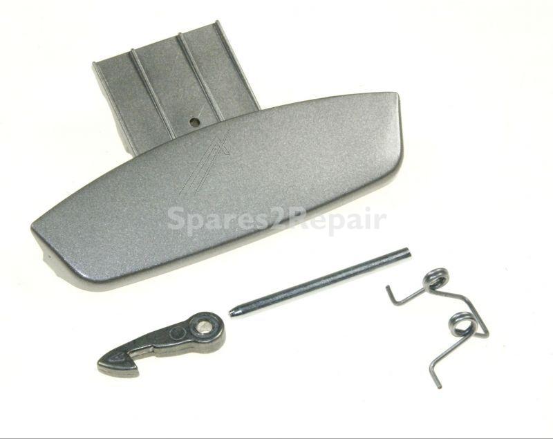 Washing Machine And Tumble Dryer Door Handles - C00096418 482000028153 Door Handle Kit Grey [Whirlpool Indesit]