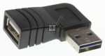 Delock Cable/plugs/adapter - Adapter Easy-usb 2.0-a Male > Usb 2.0-a Female Angled Left -