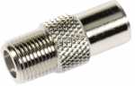 Wisi Coax Plug/f-socket - Dv 52 Coaxial Plug - F Socket