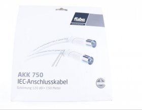Fuba Aerial Connecting Cable - Akk 750 Akk 750 Iec Connection Cable 7.50m