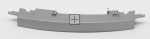 Smeg Door Frame - 764410464 Outer Door Insert Part