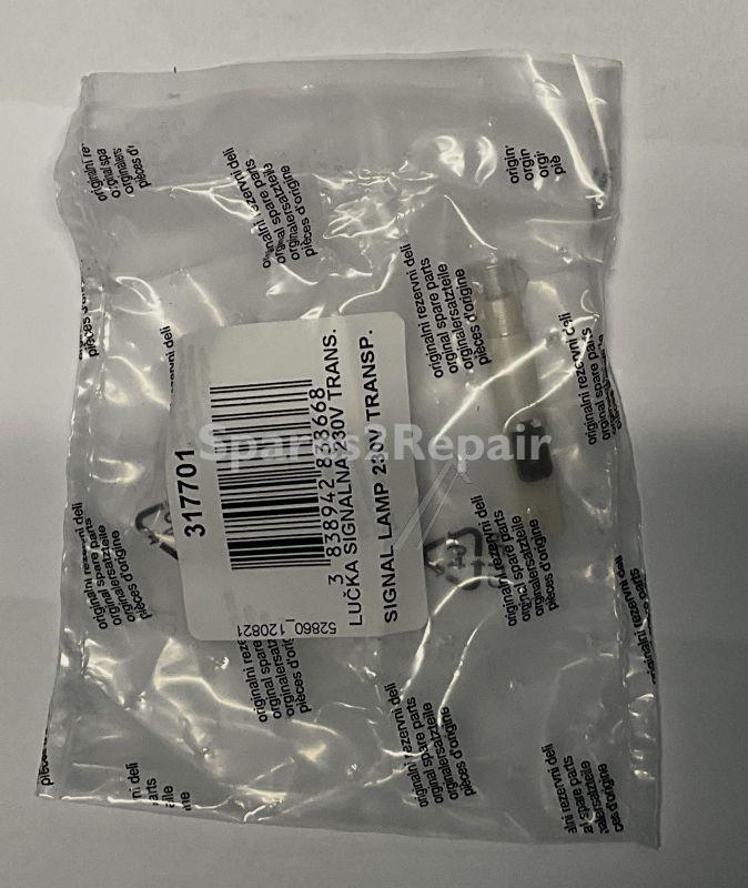 Hisense Gorenje Filament Lamp - 317701 Signal Lamp 230v Transparent