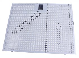 Faber Franke Roblin Metal Grease Trap - 133 0522 807 Cassette Filter X 380x300 Q8x8 P11