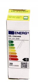 Dr.fischer G4 Halogen Lamps - Halogen Lamp 12v 20w G4