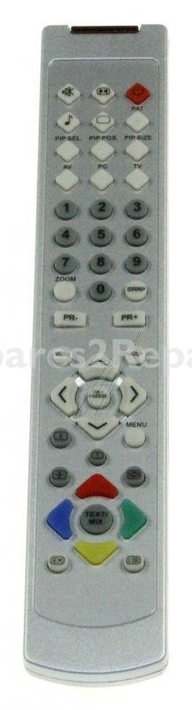 Beko Remote Control - Zr4187r C00942660 R-c L6b Remote Control Silver