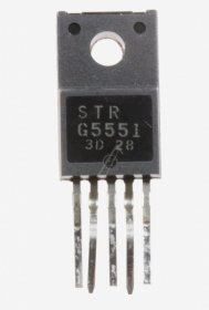 Samsung Ic - 1203-003077 Ic-pwm Controller Str-g5551 To-220 5p 16