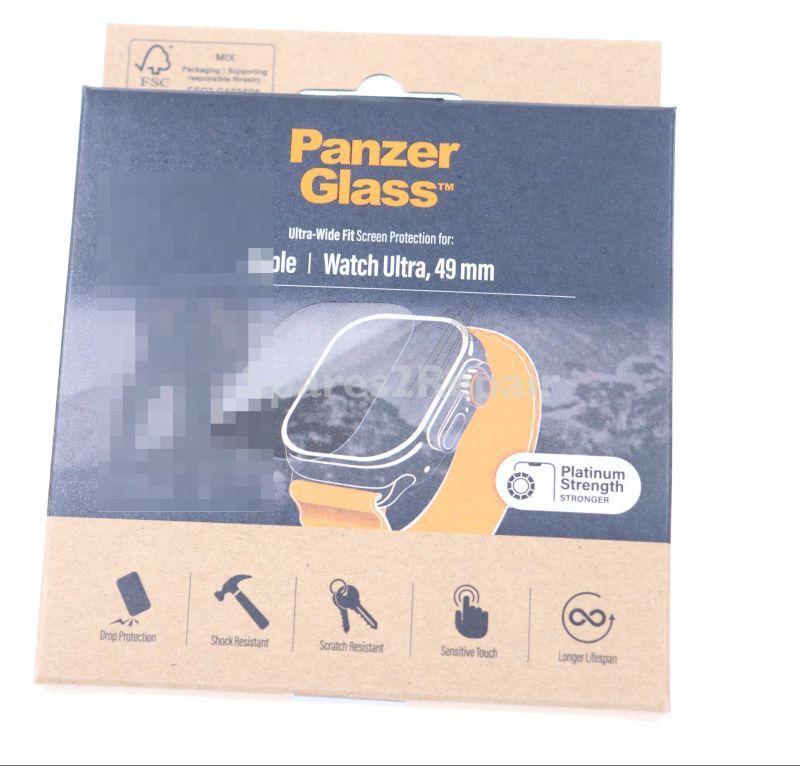 Panzerglass Display Protective Plastic Film - Panzerglass Screen Protector Apple Watch Ultra 2 | Ultra | 49mm With Easyaligner - 3680