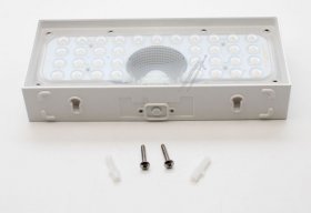 Luceco Led-emitter - Lexsbr80w3001 Decorative Solar Brick 6w 900lm 3000k Ip65 With Pir - White