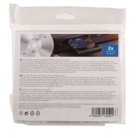 Mediarange Workshop Service Aids - Mr725 Mediarange Cd|dvd|bd Laser Cleaning Cd With Antistatic Brushes
