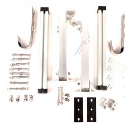 Schwaiger Fixings And Brackets - Solar Sogm0200 Railing Bracket For Solar Module 0-30° Adjustable Silver-colored