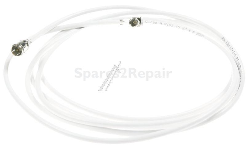 Wisi Sat Connecting Cable - Ds 26 0301 Data Connection Lead, F-quick + Wiclic - Angled Plug, 3 M, 1