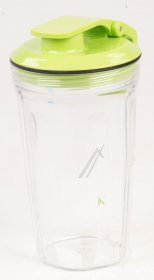 Domo Containers - Do700bl-bk Cup With Drinking Lid 530ml