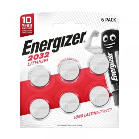 Energizer 3.0v Button Cell Battery - E303272404 Energizer Special Batteri - Lithium Cr-typ 2032 (6 Stk )