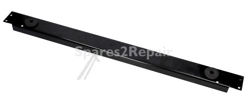 Kickplate - 8033539 Front Base Black Skeleton Screw [Amica]