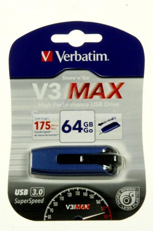 Verbatim Usb-stick 3.0 - Usb Drive 3.0 64gb Store N Gov3 Max