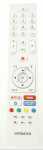 Vestel Ir-remote Control - R-c 43135p R-c 43135p Adaptable For Hitachi (gray-s)(white-p)