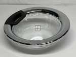 Washing Machine Window - C00287794 482000031805 Door Frame+glass Hot-ari Chrome [Whirlpool Indesit]