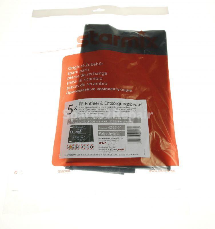 Starmix Vacuum Cleaner Filter - Fbpe 425764 Fbpe 25-35-5 Pack For Isp-isc M And H