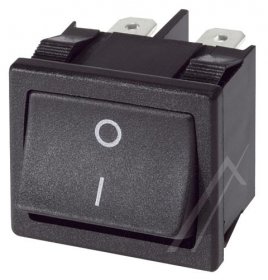 Interbar Rocker Switch - 3628-201 22 Rocker Switch 2-pole