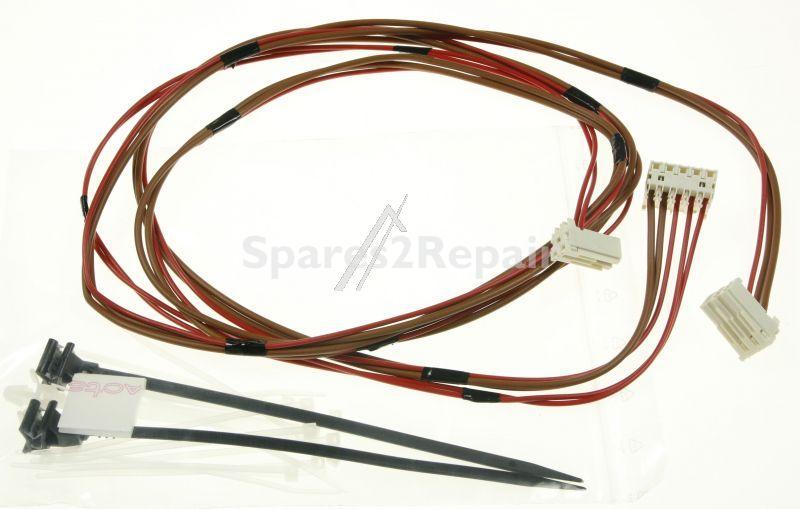 Harness - C00629218 488000629218 Wiring Door Lock+drain Pump New [Whirlpool Indesit]