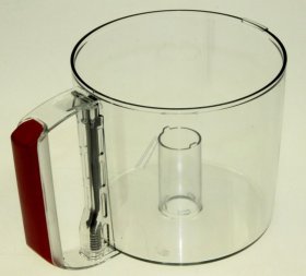 Magimix Juice Bowl - 17275 Le Mini Mixer Bowl Jug Workbowl - Red Handle