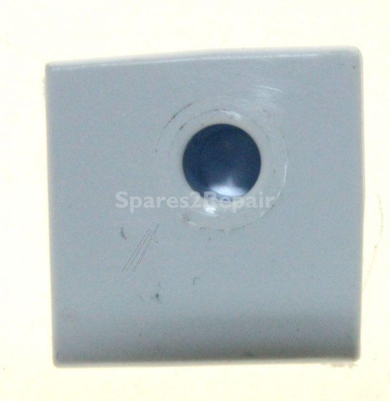 Bushing - C00046890 482000026623 Square Hinge Bush Rh (25x25) - White [Whirlpool Indesit]