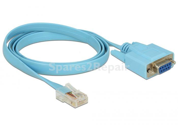 Delock Hdd-connector - Adapter Rs-232 Db9 Buchse > 1 X Seriell Rs-232 Rj45 Stecker 1 M
