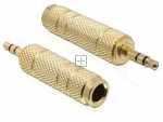 Delock Cable/plugs/adapter - Adapter Stereo Plug 3.5 Mm 3 Pin > Stereo Jack 6.35 Mm 3 Pi
