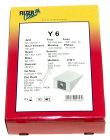 Filterclean Vacuum Cleaner Bags - Y6 000127-k 6pcs Dust Bags