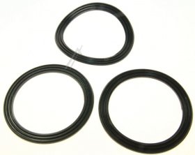 Sealing Materials - Kw711248 Goblet Sealing Ring - Black (pack 3) [Delonghi]