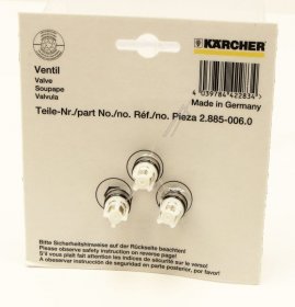 Karcher Valve - 2 885-006 0 Valve Set (3 Piece)