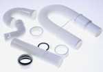Water Intermediate Connector - Gerade Quetschverschraubung, Chrom, X X12