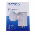 Sedea Optical Fibre Connectors - Cordon Fibre Optique 10,0m Sc Apc-upc Pour Box Fibre Freebox