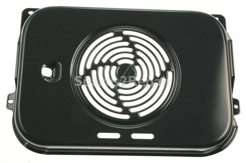 Air Vent Grille - C00385307 481010829821 Cover Fan Rear Grey [Whirlpool Indesit]