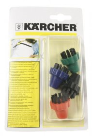 Karcher Accessory For Steam Cleaner - 2 860-231 0 Set Brushes Sv