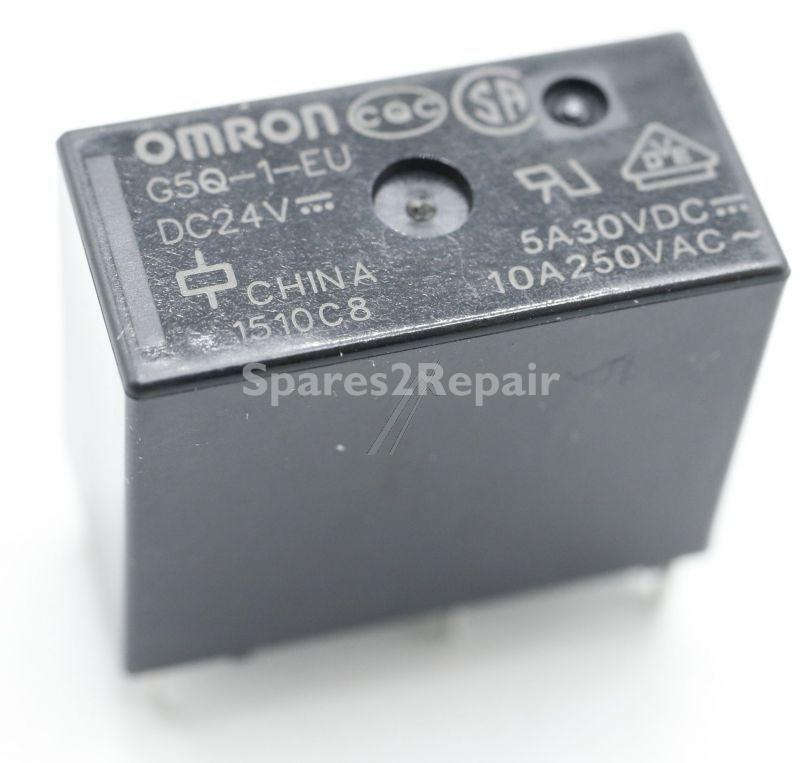 Omron Pcb Relay To 24v - 24vdc 10a-250vac Relay, 1 Wechsler