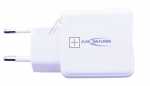 Ansmann Charger For Mobile Phone - Hc218pd 1001-0111 Usb Charger-power Supply Including Usb C 3a