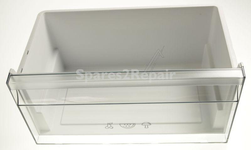 Vegetable Drawer - 42172549 Crisper Gr-375 (trans-wh-gri) [Vestel]