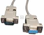 Com Sub-d-socket/sub-d-plug - Sub-d Socket-sub-d Plug 9pin 5,0m