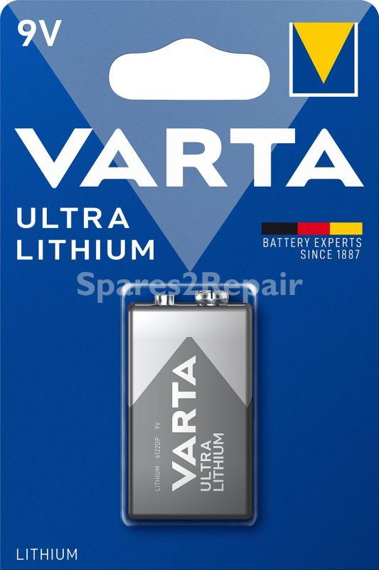 Varta 1604d Alkaline Batteries - 6lr61 9,0v Professional Lithium E-block Suitable For Varta 1er-blister