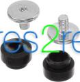 Bosch Siemens Screw - Glass Front Panel For 60cm Appliances; Colour:black;stainless Steel With Glued Plastic Holders - 20005913