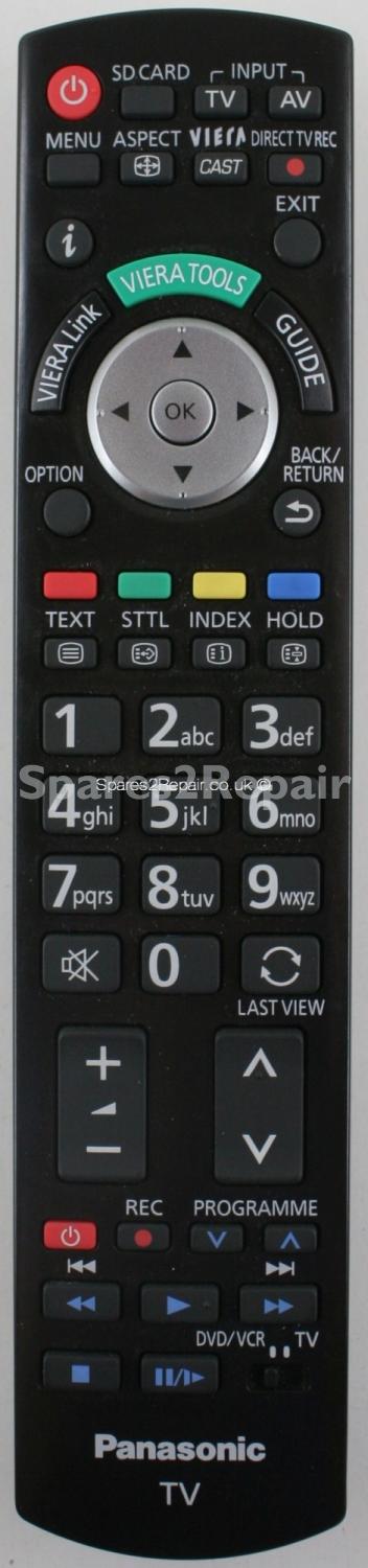 Panasonic N2QAYB000489 Remote Control (Original)